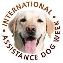 International Assistance Dog Week logo