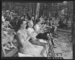 music camp concert audience